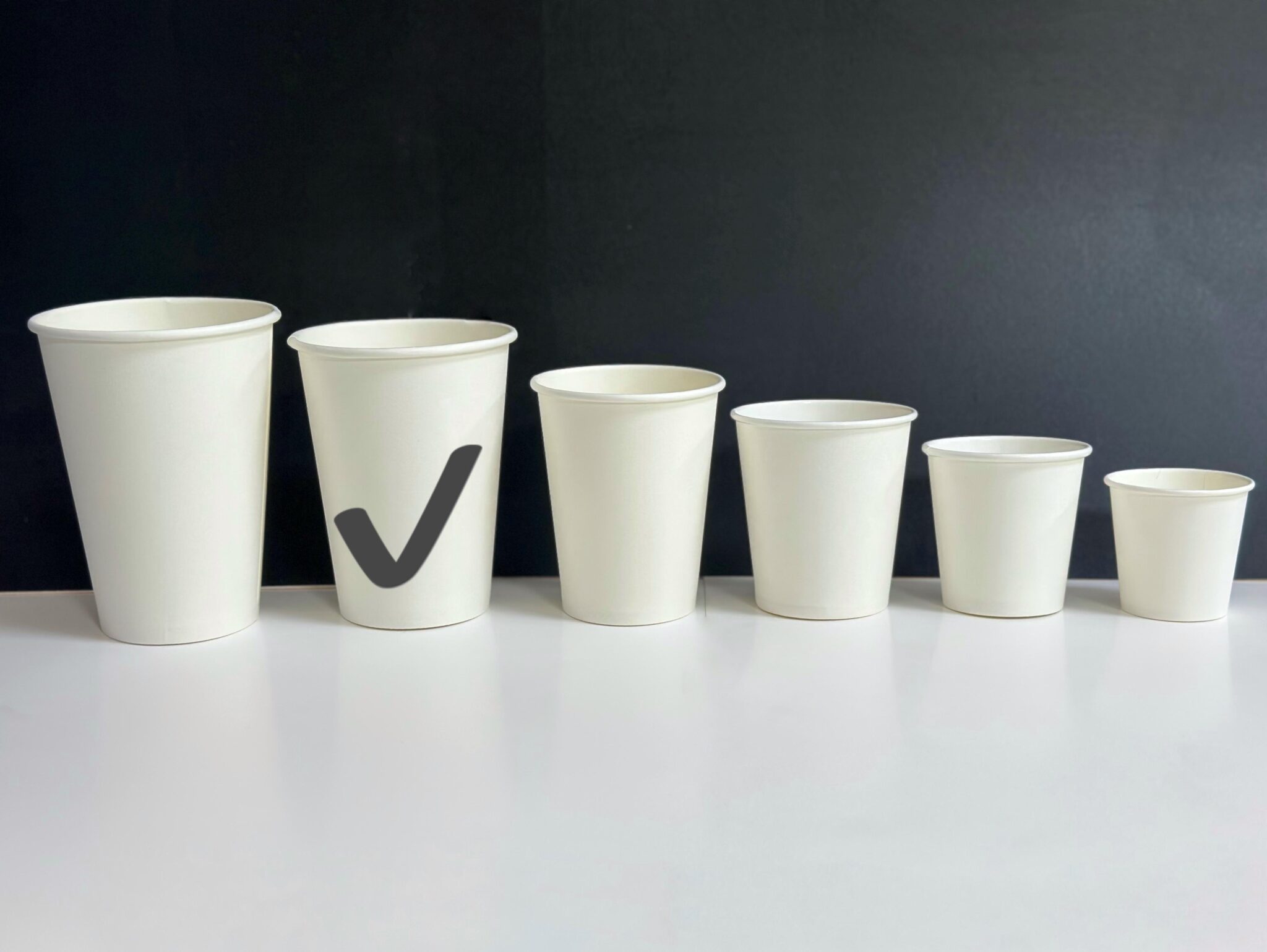 One Way Cups PLAIN WHITE SINGLE WALL CUPS - GCC PACK LLC