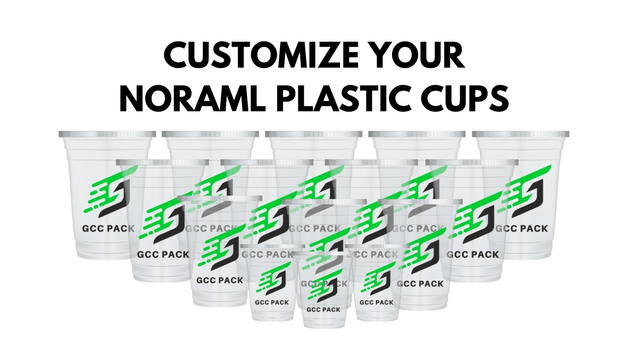 GCC PACK customize Plastic Pet cups 